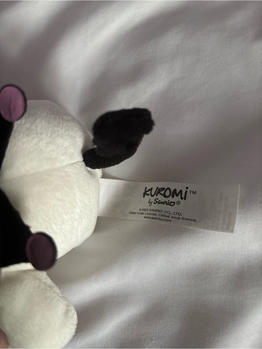 Sanrio Kuromi 10” Plush Hello Kitty - Picture 4 of 9